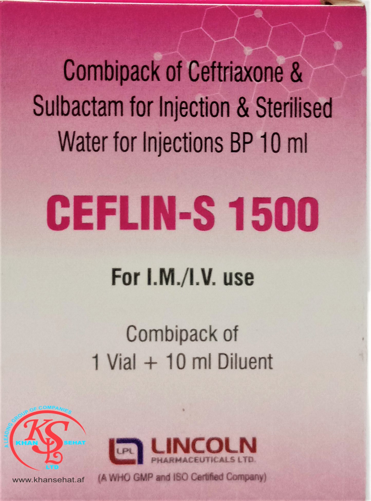 CEFLIN-S 1500 INJ