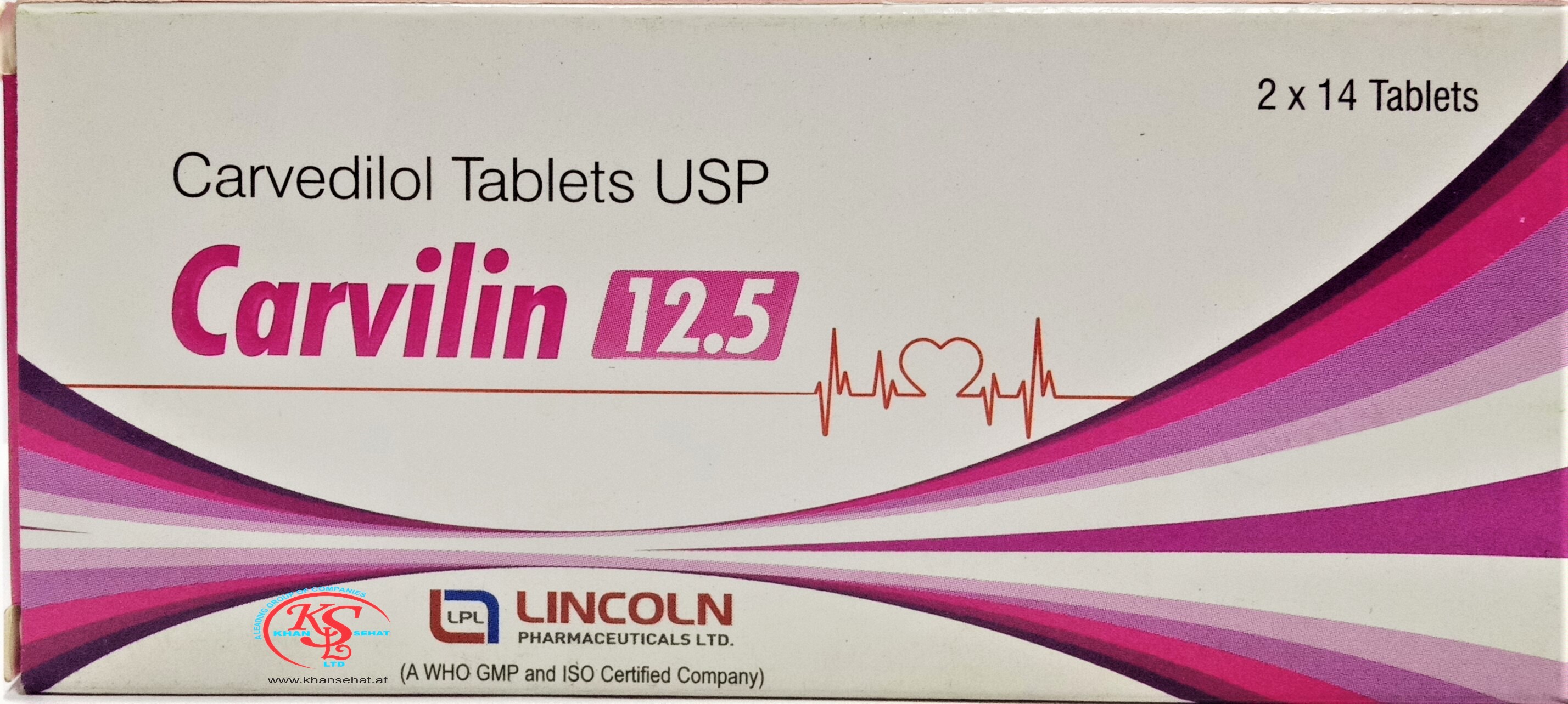 CARVILIN 12.5 / 6.25 TAB