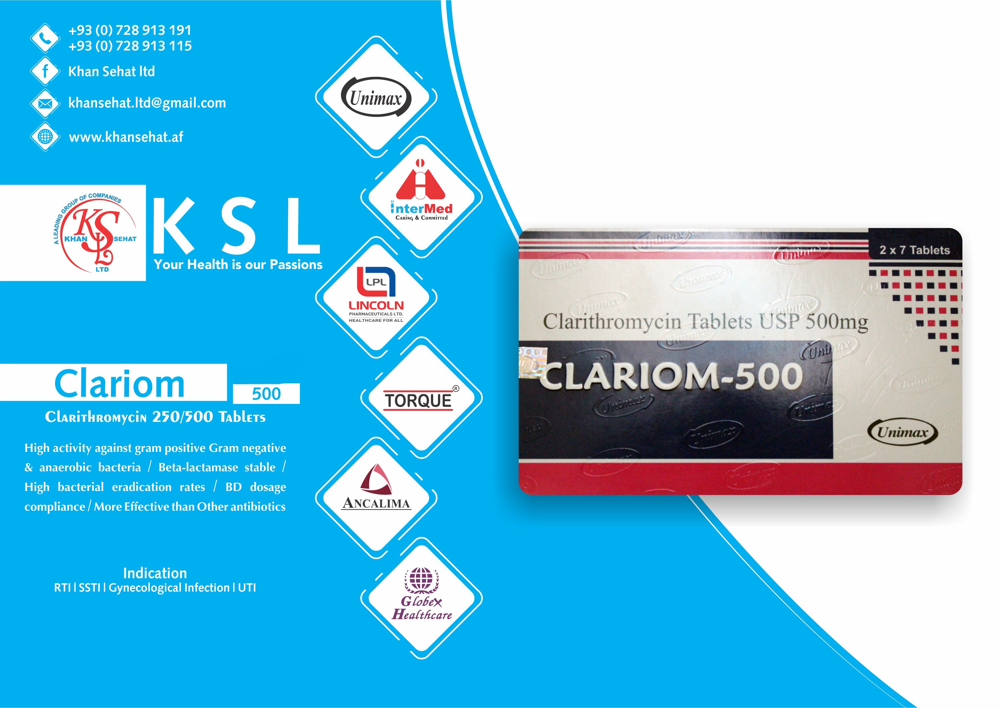 CLARIOM 250/500 TAB