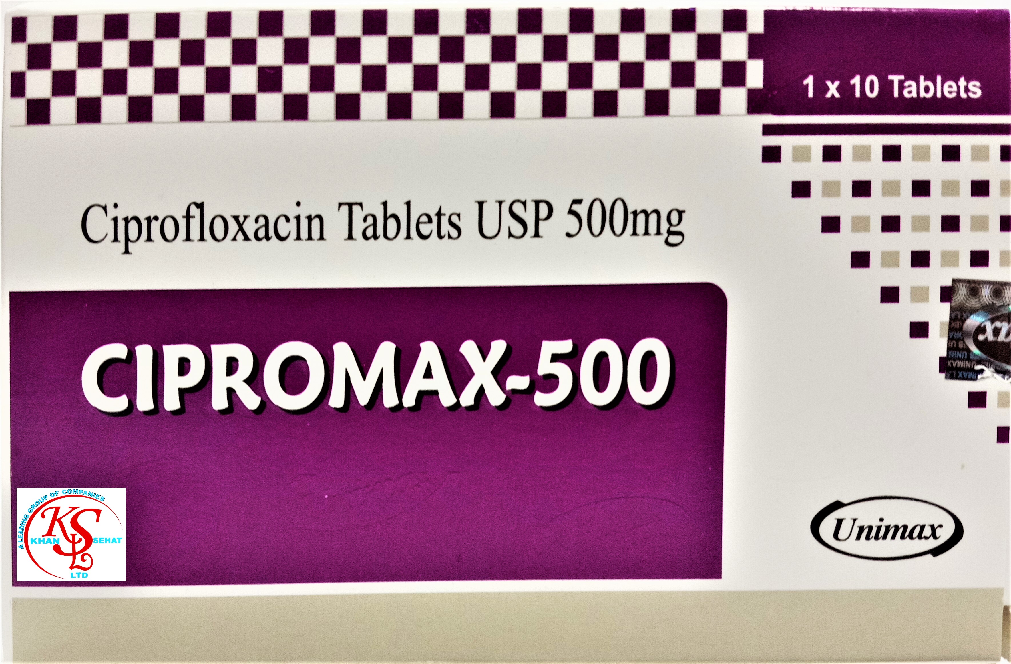 CIPROMAX- 500/750 TAB