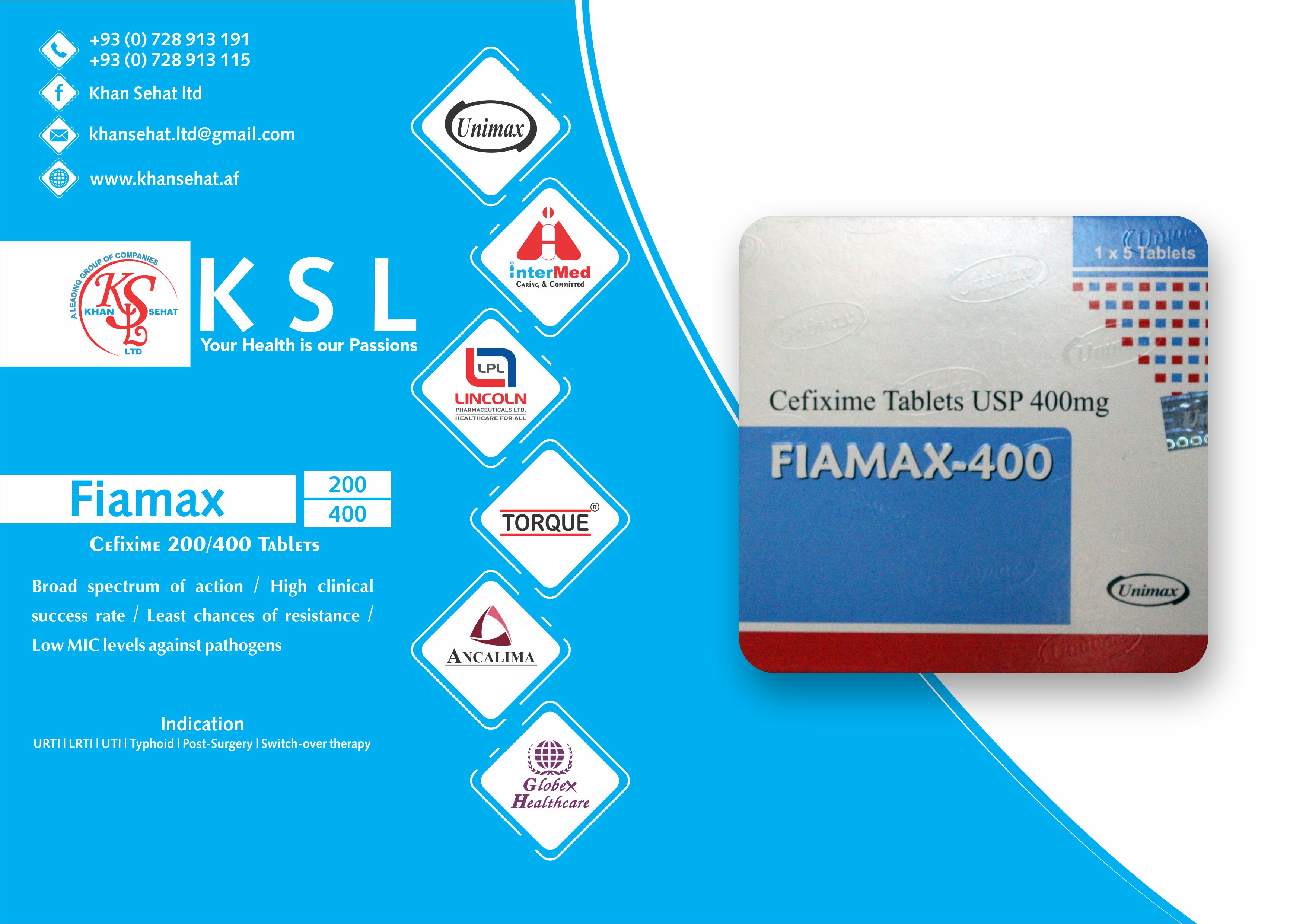 FIAMX 200/400 TAB