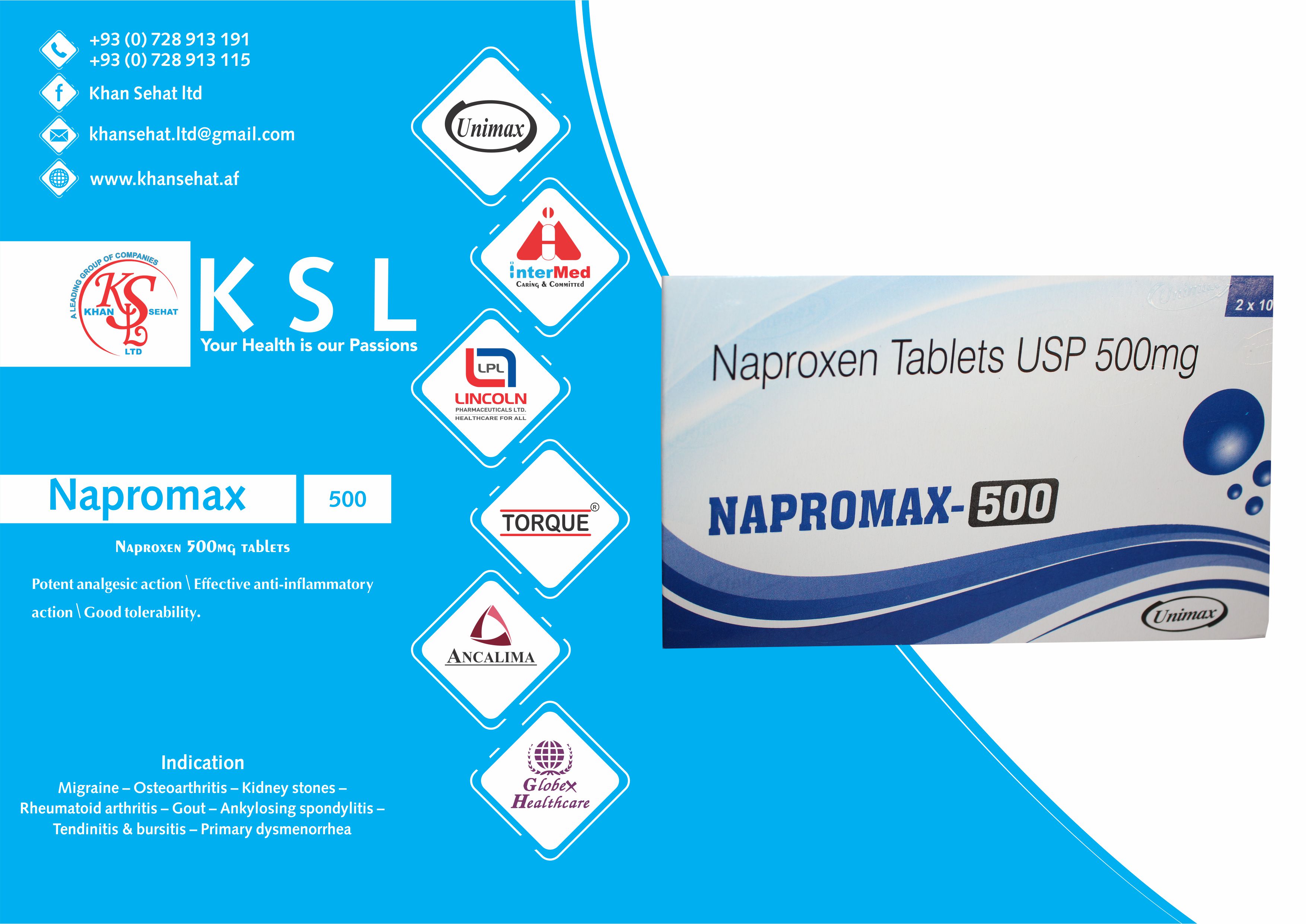 NAPROMAX 500 TAB